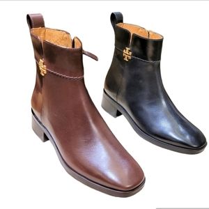 New Tory Burch Everly Flat Boots